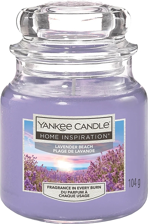 Świeca zapachowa w słoiku - Yankee Candle Home Inspiration Lavender Beach — Zdjęcie N1