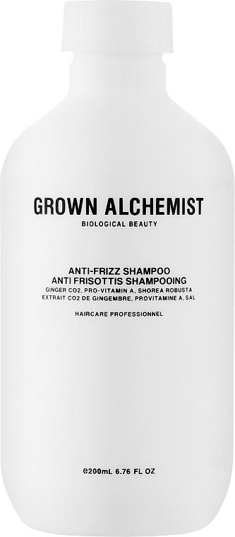 PRZECENA! Nawilżający szampon do włosów - Grown Alchemist Anti-Frizz Shampoo * — Zdjęcie N3