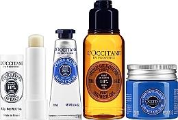 Zestaw, 5 produktów - L'Occitane Shea Butter Gift Set — Zdjęcie N2