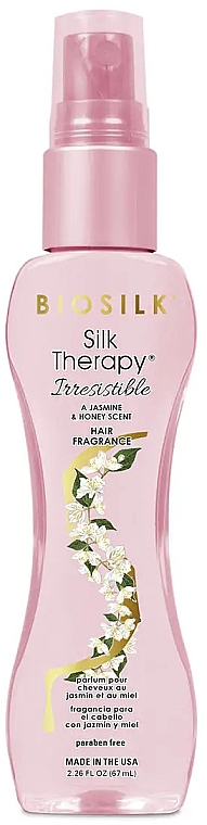 Perfumy do włosów Jaśmin - Biosilk Silk Therapy Irresistible Hair Fragrance — Zdjęcie N1