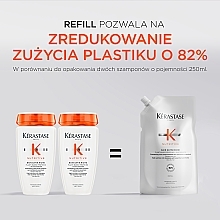 Nawilżający szampon-kąpiel do bardzo suchych włosów - Kerastase Nutritive Bain Satin Riche Shampoo (uzupełnienie) — Zdjęcie N7