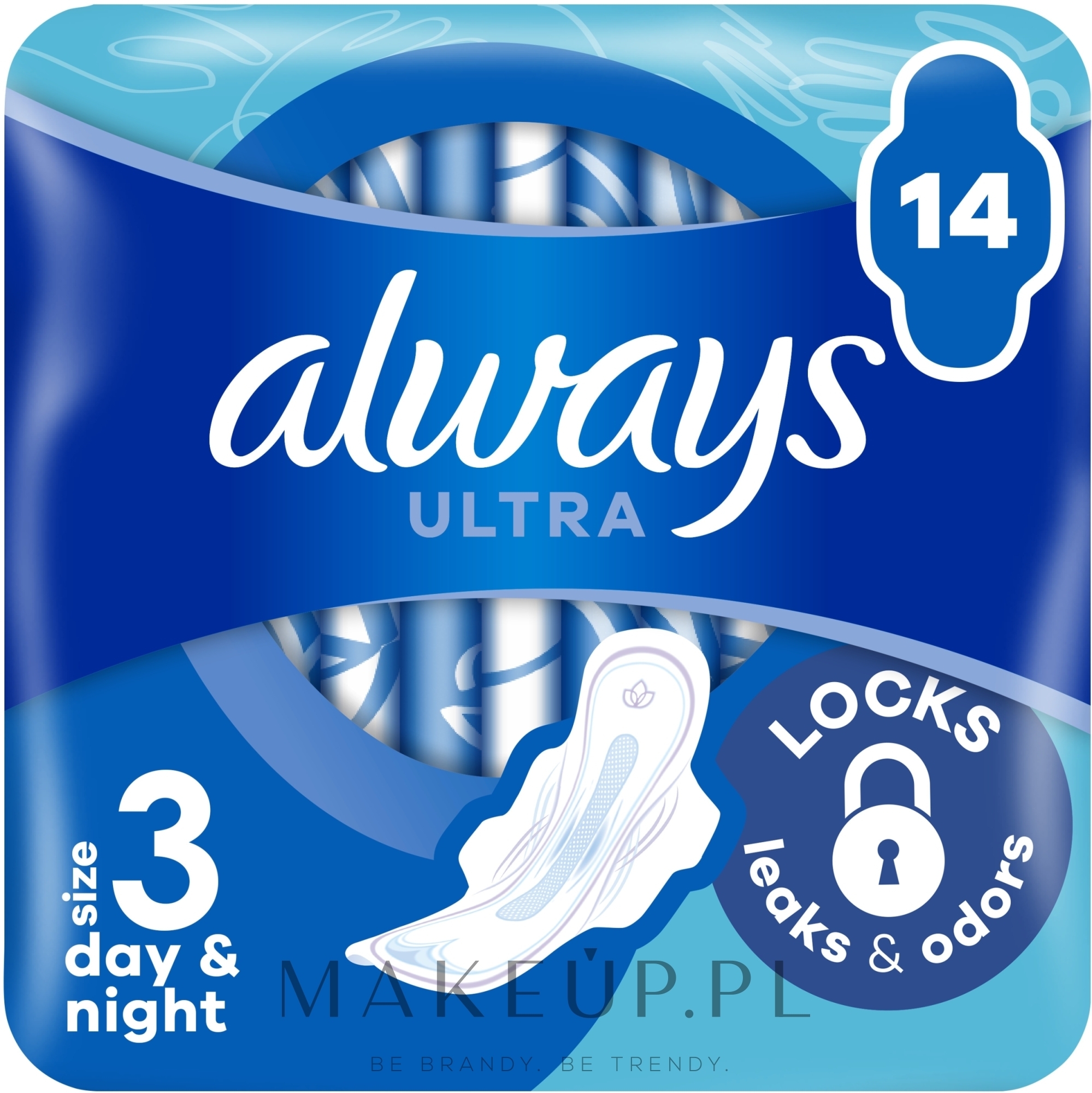 Podpaski, 14 szt. - Always Ultra Night Instant Dry — Zdjęcie 14 szt.