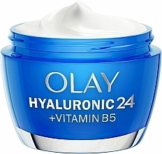 Żel do twarzy z kwasem hialuronowym i witaminą B5 - Olay Regenerist Hyaluronic24 + Vitamin B5 Day Gel — Zdjęcie N2