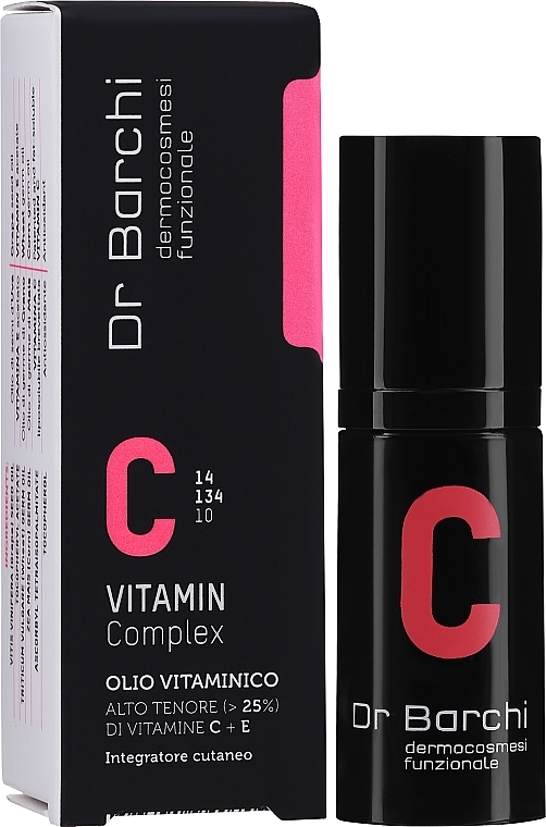 Witaminowy olejek do twarzy i ciała - Dr. Barchi Vitamin Complex C (Vitamin Oil) — Zdjęcie N2