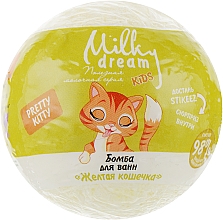 Kup Bomba do kąpieli Żółty kot - Milky Dream Kids