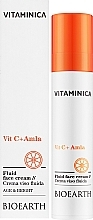 Kremowy fluid do wszystkich rodzajów skóry - Bioearth Vitaminica Vit C + Amla Fluid Face Cream — Zdjęcie N2