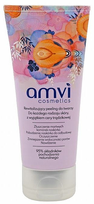 Rewitalizujący peeling do twarzy - Amvi Cosmetics Face Peeling — Zdjęcie N1