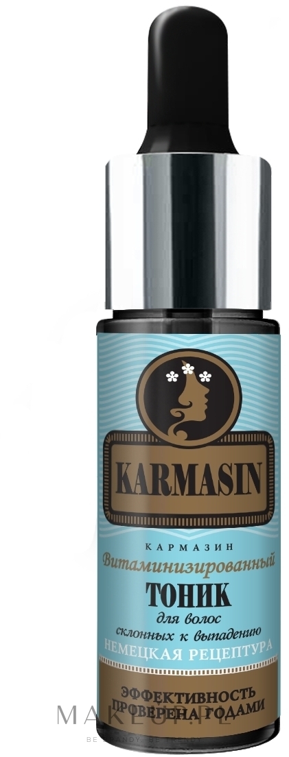 Witaminizujący tonik do włosów skłonnych do wypadania - Pharma Group Laboratories Karmasin Toner Hair — Zdjęcie 14 ml