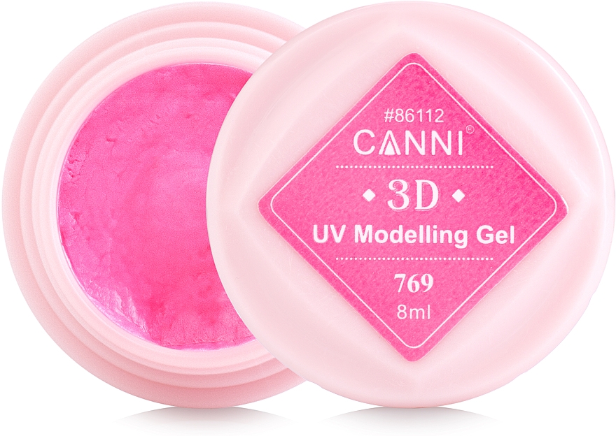 Modelujący żel do paznokci - Canni 3D UV Modelling Gel — Zdjęcie N1
