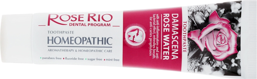 Homeopatyczna pasta do zębów - Rose Rio Homeopatic Toothpast — Zdjęcie N2