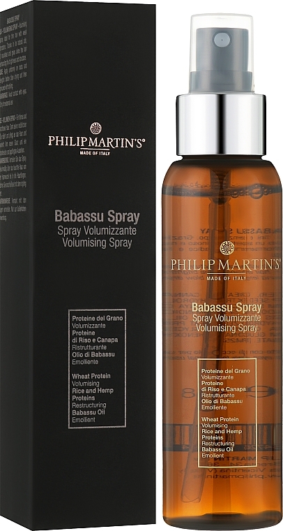 Spray zwiększający objętość włosów - Philip Martin's Babassu Spray — Zdjęcie N2