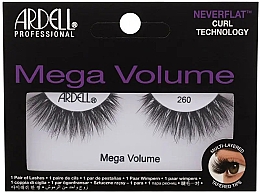 Sztuczne rzęsy - Ardell Mega Volume 260 Black — Zdjęcie N1