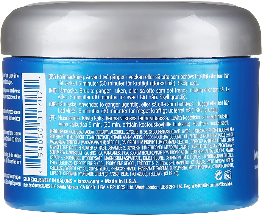 Nawilżająca maska do włosów - L'anza Healing Moisture Moi Moi Hair Masque — Zdjęcie N2