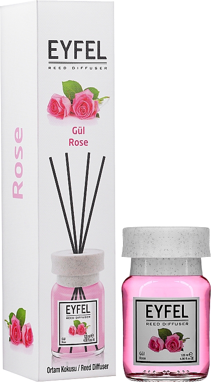 PRZECENA! Dyfuzor zapachowy Róża - Eyfel Perfume Gul Rose * — Zdjęcie N2