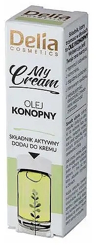 Aktywny składnik do tworzenia kremu do twarzy Hemp Oil - Delia Cosmetics My Cream — Zdjęcie N1