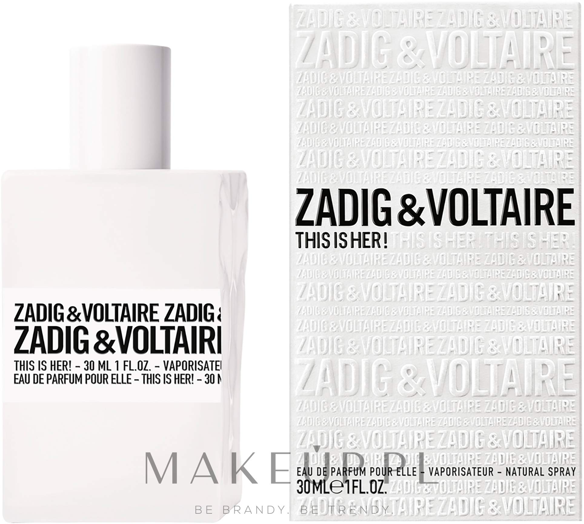 Zadig & Voltaire This Is Her - Woda perfumowana — Zdjęcie 30 ml