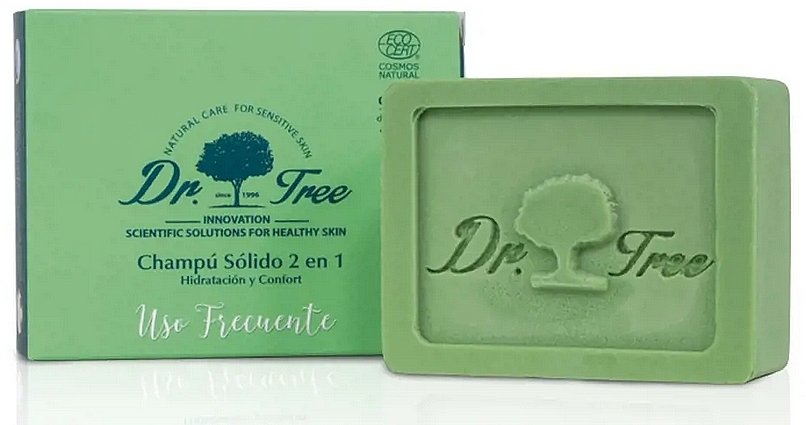Szampon w kostce do częstego stosowania - Dr. Tree Eco Cosmos Frequent Use Shampoo — Zdjęcie N1