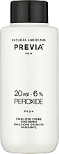 Utleniacz do farbowania włosów 9% - Previa Creme Peroxide 20 Vol 6% — Zdjęcie N1