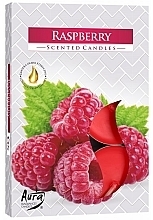 Kup Zestaw podgrzewaczy Malina - Bispol Aura Raspberry Scented Candles