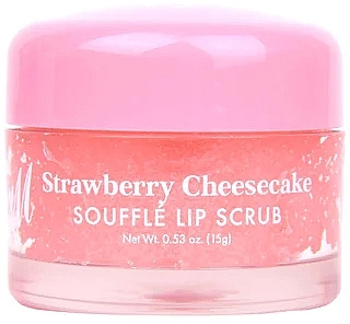 Peeling do ust Sernik truskawkowy - Barry M Souffle Lip Scrub Strawberry Cheesecake — Zdjęcie N1