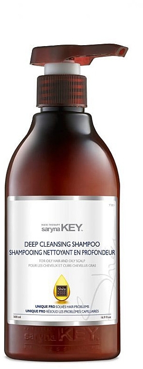 Szampon do włosów przetłuszczających się - Saryna Key Deep Cleansing Shampoo — Zdjęcie N3