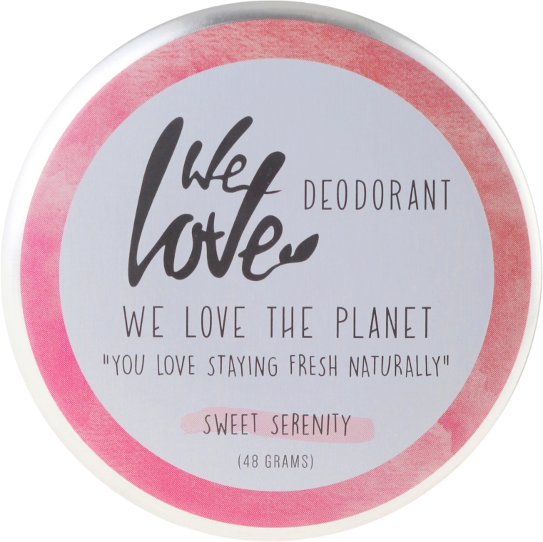 Naturalny kremowy dezodorant - We Love The Planet Deodorant Sweet Serenity — Zdjęcie N1