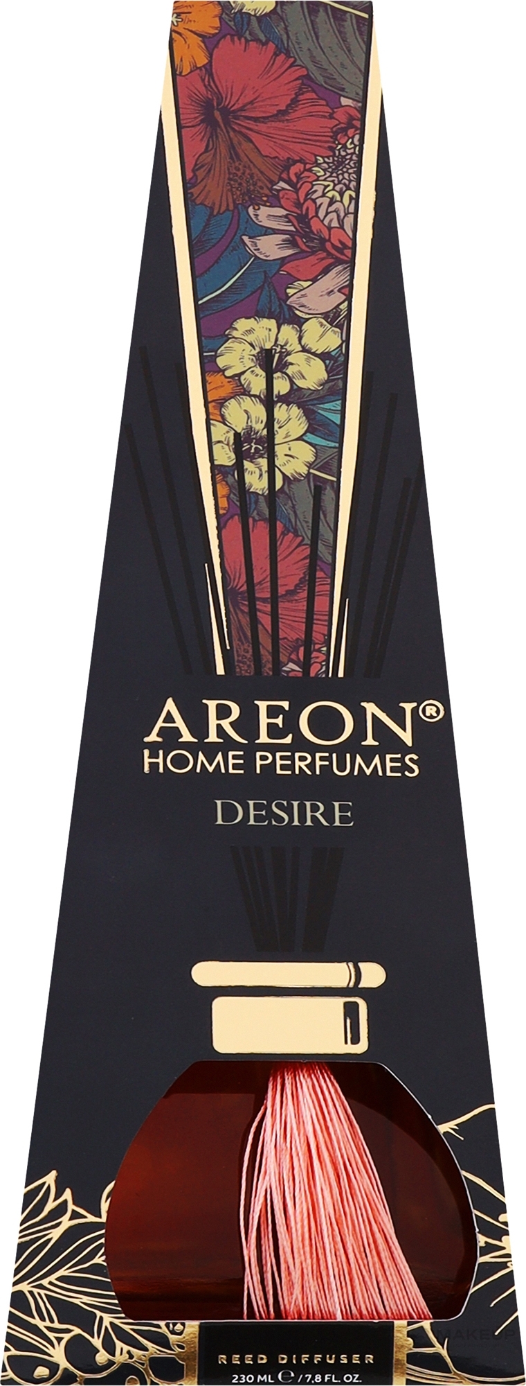 Dyfuzor zapachowy - Areon Home Perfume Exclusive Selection Desire Reed Diffuser — Zdjęcie 230 ml