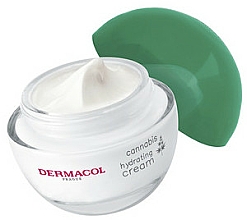 Uspokajająco-nawilżający krem do twarzy z olejem konopnym - Dermacol Cannabis Hydrating Cream — Zdjęcie N4