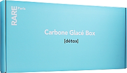 Kup Zestaw - RARE Paris Carbone Glace Box Detox (mic/water/250ml + f/mask/23ml + pad/2pcs)