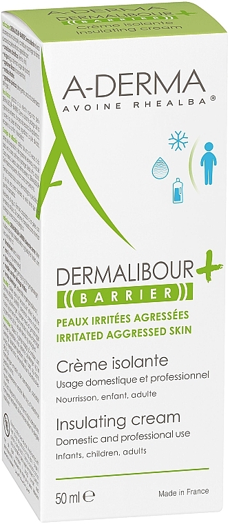 Ochronny krem do ciała - A-Derma Dermalibour + Barrier Insulating Cream — Zdjęcie N3