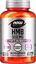 Suplement diety HMB w kapsułkach, 500 mg - Now Foods Sports HMB — Zdjęcie N1
