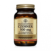Czosnek 500 mg - Solgar Garlic Powder — Zdjęcie N2