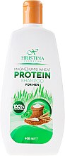 Kup Proteinowy szampon dla mężczyzn Magnez i pszenica - Hristina Cosmetics Magnesium & Wheat Protein Shampoo For Men