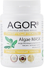 Maska alginianowa Tonik świeżość - Agor Algae Mask — Zdjęcie N3