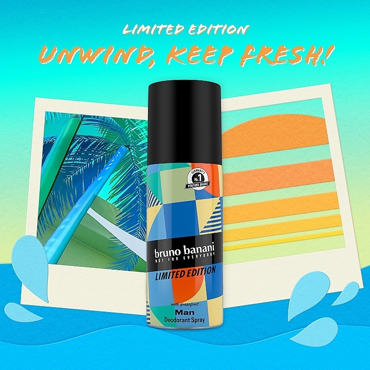 Bruno Banani Summer Man Limited Edition - Dezodorant w sprayu — Zdjęcie N2
