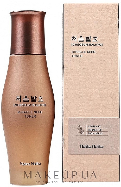 Odmładzający tonik ze sfermentowanymi nasionami roślin - Holika Holika Cheoeum:Balhyo Miracle Seed Toner — Zdjęcie N1