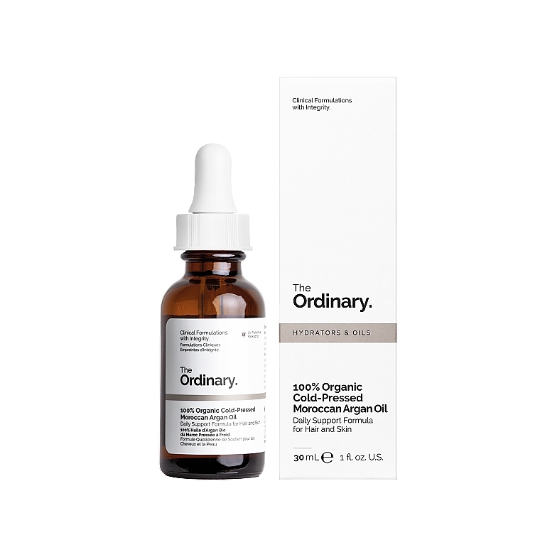 The Ordinary 100% Organic Cold Pressed Moroccan Argan Oil - Czysty olej arganowy tłoczony na zimno — Zdjęcie N2