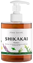 Szampon przeciw wypadaniu włosów i łupieżowi - Alma Secret Shikakai Shampoo — Zdjęcie N1