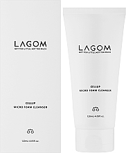 Oczyszczająca pianka do mycia twarzy - Lagom Cellup Micro Foam Cleanser — Zdjęcie N2