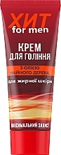 Kup Krem do golenia z olejkiem z drzewa herbacianego dla skóry problematycznej i tłustej - Aromat