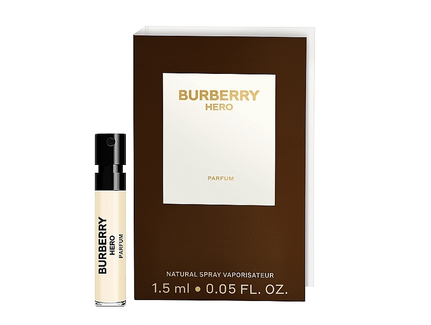 PREZENT! Burberry Hero Parfum - Perfumy (próbka) — Zdjęcie N2