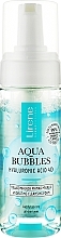 Nawilżająca pianka do mycia twarzy - Lirene Aqua Bubbles Hyaluronic Acid 4D Hydrating Washing Foam — Zdjęcie N1