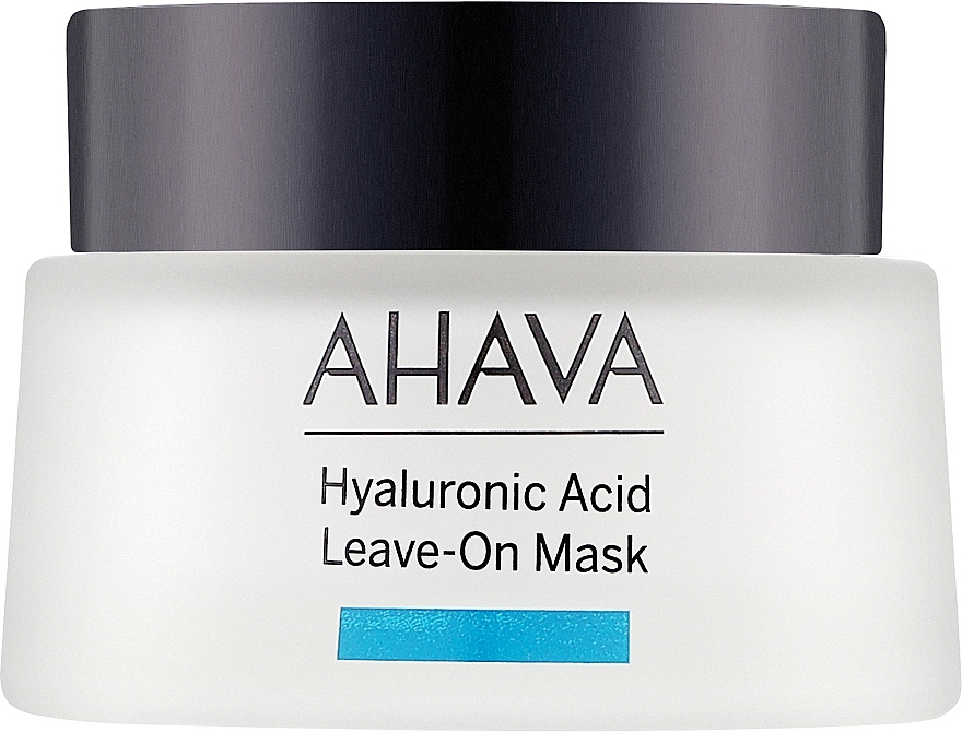 Maseczka do twarzy ​​z kwasem hialuronowym bez spłukiwania - Ahava Hyaluronic Acid — Zdjęcie N1