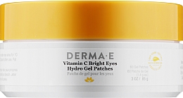 Plastry hydrożelowe z witaminą C - Derma E Vitamin C Bright Eyes Hydro Gel Patches — Zdjęcie N4