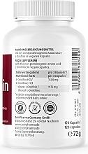 Suplement diety L-ornityna, 500 mg - ZeinPharma L-Ornithine Capsules — Zdjęcie N2
