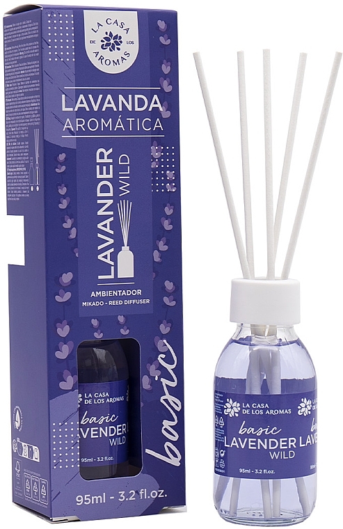 Dyfuzor zapachowy Lawenda - La Casa De Los Aromas Reed Diffuser Lavender Wild — Zdjęcie N1