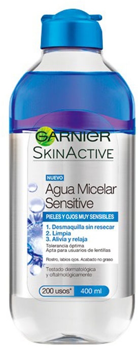 Płyn micelarny do cery wrażliwej - Garnier Skin Active Sensitive Micellar Water — Zdjęcie N1