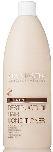 Balsam regenerujący do włosów z keratyną - Spa Master Keratin Line — Zdjęcie N1