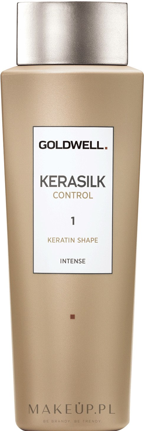 Keratyna do włosów - Goldwell Kerasilk Control Keratin Shape 1 — Zdjęcie Intense