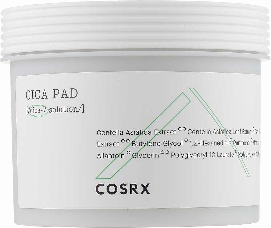Łagodzące płatki do twarzy - Cosrx Pure Fit Cica-7 Pad — Zdjęcie N1